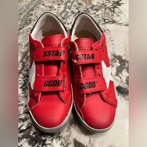 Golden Goose Velcro Sneakers size 34